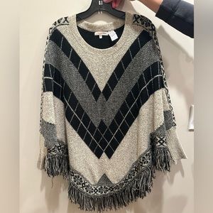 Orange Creek poncho